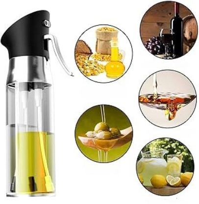 Winder Home Aliejaus ir acto purkštuvas 200 ml – 2 viename stiklinis dozatorius maisto gamybai