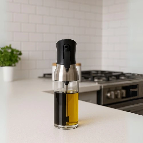 Winder Home Aliejaus ir acto purkštuvas 200 ml – 2 viename stiklinis dozatorius maisto gamybai
