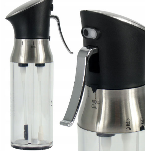 Winder Home Aliejaus ir acto purkštuvas 200 ml – 2 viename stiklinis dozatorius maisto gamybai