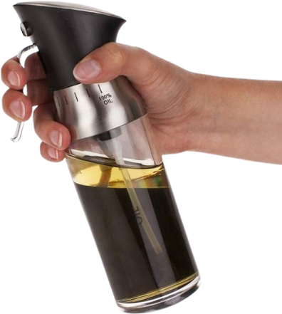 Winder Home Aliejaus ir acto purkštuvas 200 ml – 2 viename stiklinis dozatorius maisto gamybai