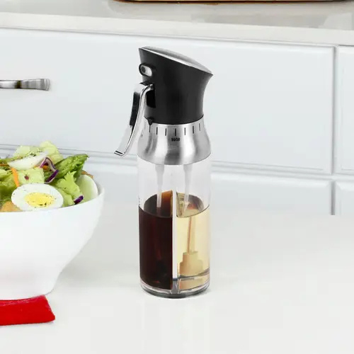 Winder Home Aliejaus ir acto purkštuvas 200 ml – 2 viename stiklinis dozatorius maisto gamybai