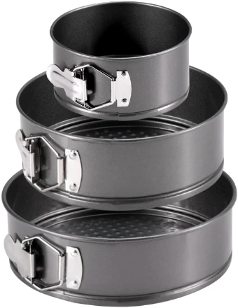 Winder Home Apvali torto kepimo forma 18 cm – nelimpanti, plieninė