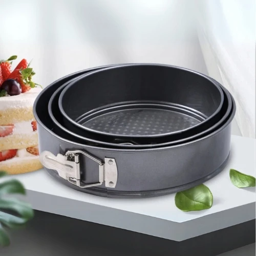 Winder Home Apvali torto kepimo forma 18 cm – nelimpanti, plieninė