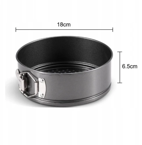 Winder Home Apvali torto kepimo forma 18 cm – nelimpanti, plieninė