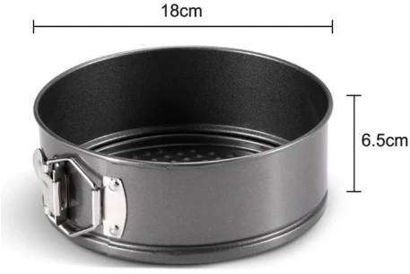 Winder Home Apvali torto kepimo forma 21 cm – nelimpanti, plieninė