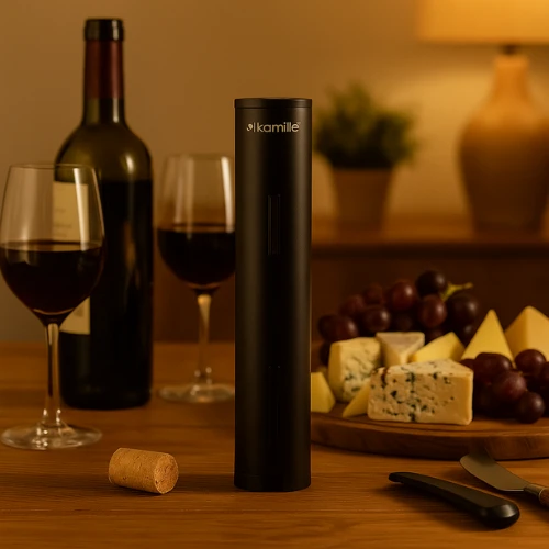 Winder Home Elektrinis vyno atidarytuvas – įkraunamas, modernus dizainas 0,22 x 0,055 x 0,06 m, 0,28 kg
