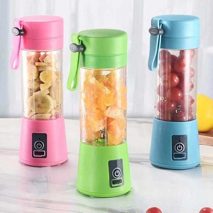 Winder Home Nešiojamas USB trintuvas 380 ml – elektrinis plaktuvas kokteiliams ir glotnučiams, žalias