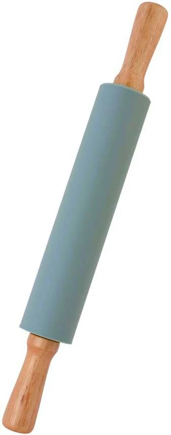 Winder Home Silikoninis tešlos kočėlas 43 cm – didelis, nelimpantis virtuvės įrankis, mėlynas