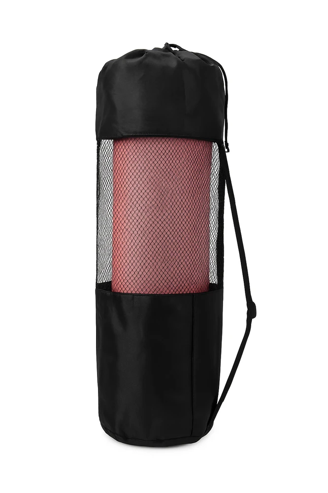 Winder Home Storas neslystantis jogos kilimėlis 60×190 cm – rožinis, patogus fitneso ir mankštos kilimėlis