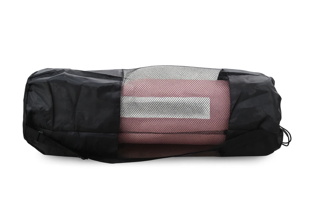 Winder Home Storas neslystantis jogos kilimėlis 60×190 cm – rožinis, patogus fitneso ir mankštos kilimėlis