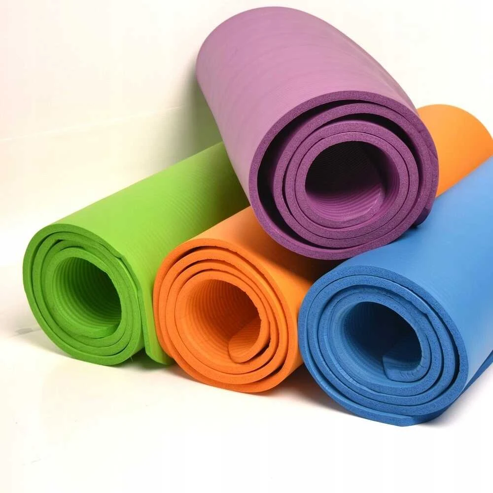 Winder Home Storas neslystantis jogos kilimėlis 60×185 cm – oranžinis kilimėlis mankštai ir treniruotėms