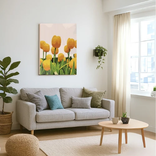 Winder Home Tapyba pagal skaičius – paveikslas, dažai, teptukai, rinkinys „Tulpės“, 40×50 cm