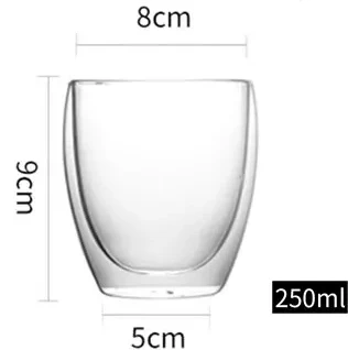 Winder Home Termo stiklinės 250 ml (2 vnt.) + elektrinis dekoravimo rašiklis kavai ir desertams