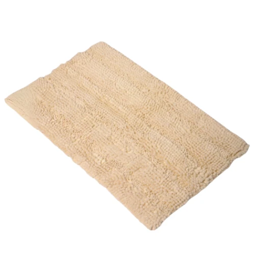 Winder Home Vonios kambario kilimėlis „Noodles long”“ – smėlio spalvos, minkštas ir neslystantis, 50 × 80 cm