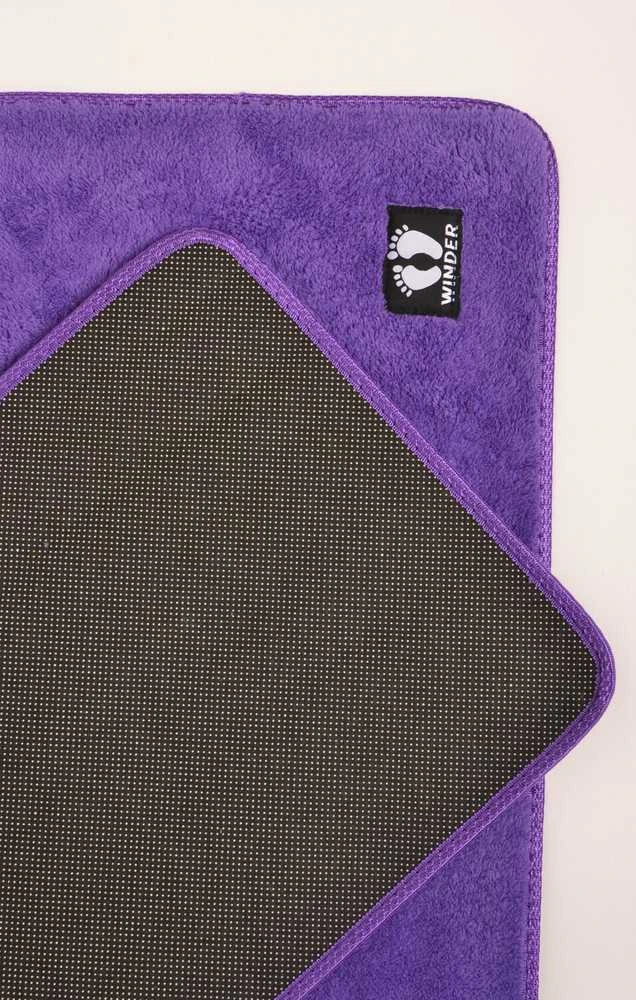 Winder Home Vonios kambario kilimėlis „Sweetness“ – violetinis, minkštas ir neslystantis, 40 × 60 cm