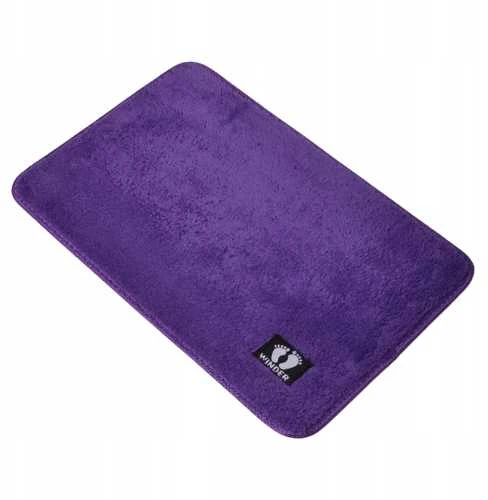 Winder Home Vonios kambario kilimėlis „Sweetness“ – violetinis, minkštas ir neslystantis, 50 × 80 cm