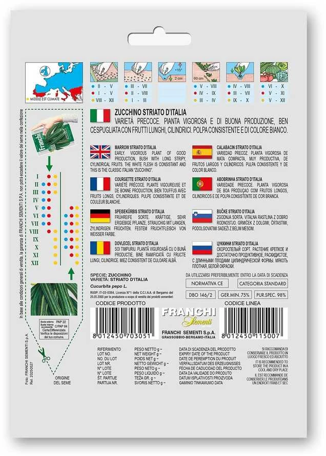 Cukinijos STRIATO D'ITALIA