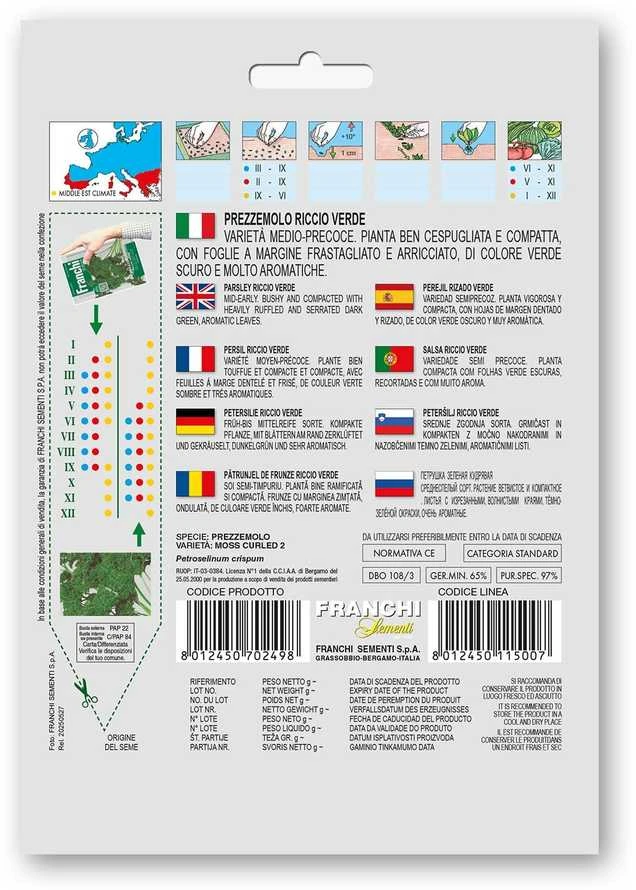 Petražolės sėjamosios RICCIO VERDE