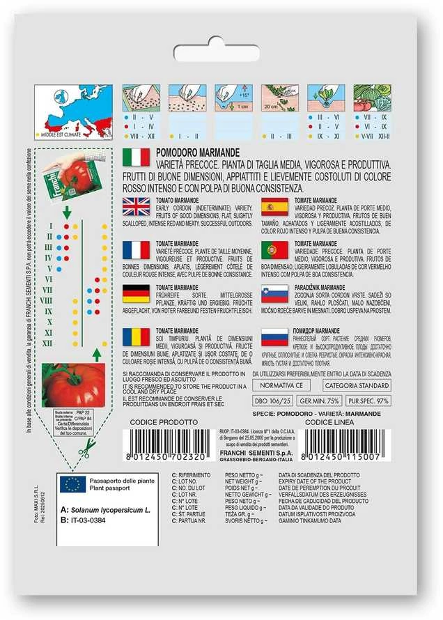 Pomidorai valgomieji MARMANDE