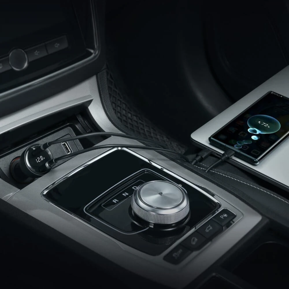 Baseus CCZX-01 automobilinis įkroviklis USB-C, 100W - juodas