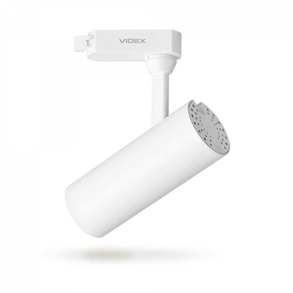 1-fazis LED bėginis šviestuvas 10W 800Lm 4000K, VIDEX VLE-TR04-104W | TOR, baltas – Gilus atšvaitas ir aukštas CRI>90 indeksas natūralioms interjero spalvoms