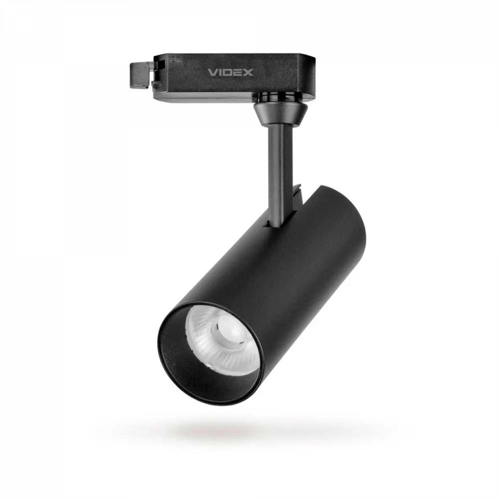 1-fazis LED bėginis šviestuvas 10W 800Lm 4000K, VIDEX VLE-TR04-104B | TOR, juodas – Gilus atšvaitas ir aukštas CRI>90 indeksas natūralioms interjero spalvoms