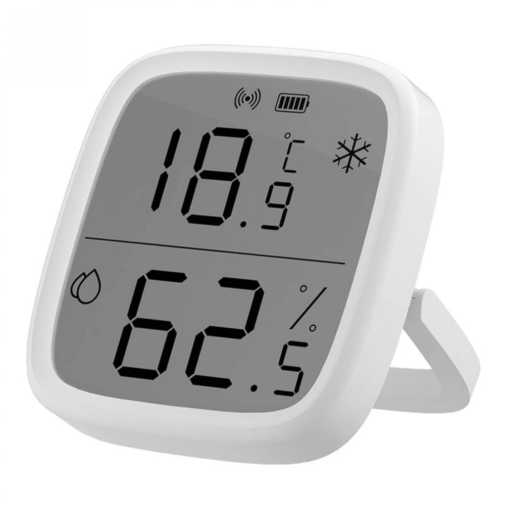 Sonoff SNZB-02D Zigbee 3.0 temperatūros ir drėgmės sensorius su LCD ekranu