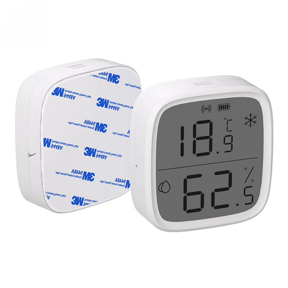 Sonoff SNZB-02D Zigbee 3.0 temperatūros ir drėgmės sensorius su LCD ekranu