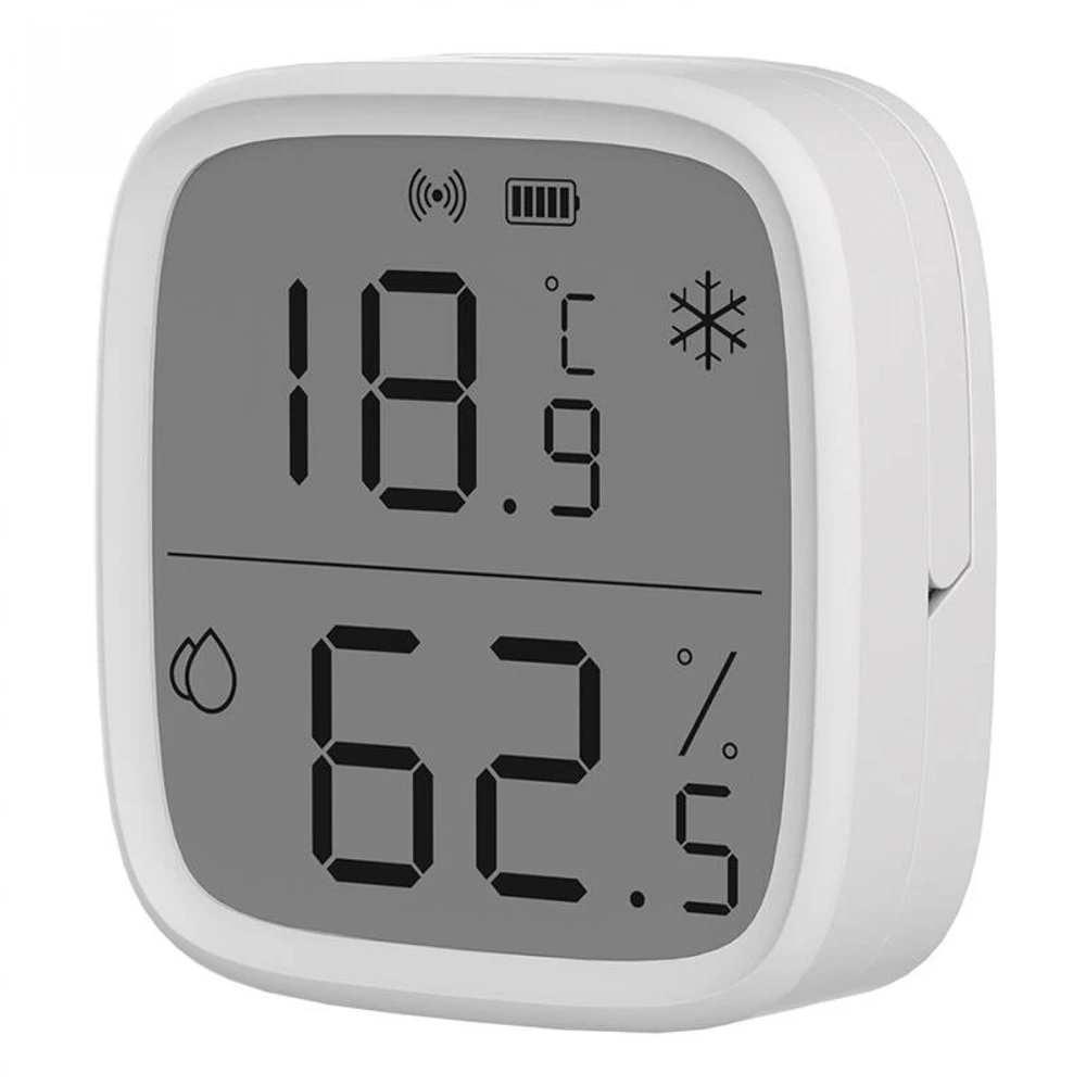 Sonoff SNZB-02D Zigbee 3.0 temperatūros ir drėgmės sensorius su LCD ekranu