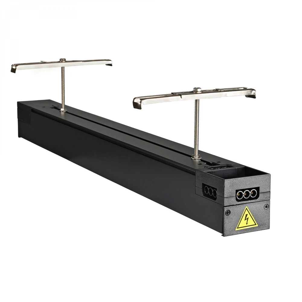 Biuro LED lempos pakabinimo rinkinys VIDEX VL-BNL02-F06B | 1500mm trosai – tvirtinimas linijiniam apšvietimui