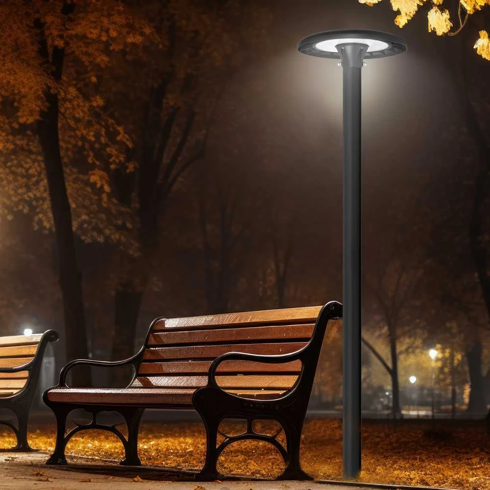 LED parko šviestuvas 80-100-120W 16800Lm 3000/5000/6500K IP65 220V, VIDEX VL-SLP01-120B – Reguliuojama galia ir keičiamas šviesos tonas viešųjų erdvių apšvietimui