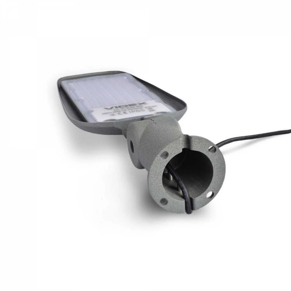 LED gatvės šviestuvas 100W 10000Lm 5000K, VIDEX VLE-SLe14-1005 | STREET-LED-LEYA – Didelis šviesos srautas patikimam didelių automobilių aikštelių apšvietimui