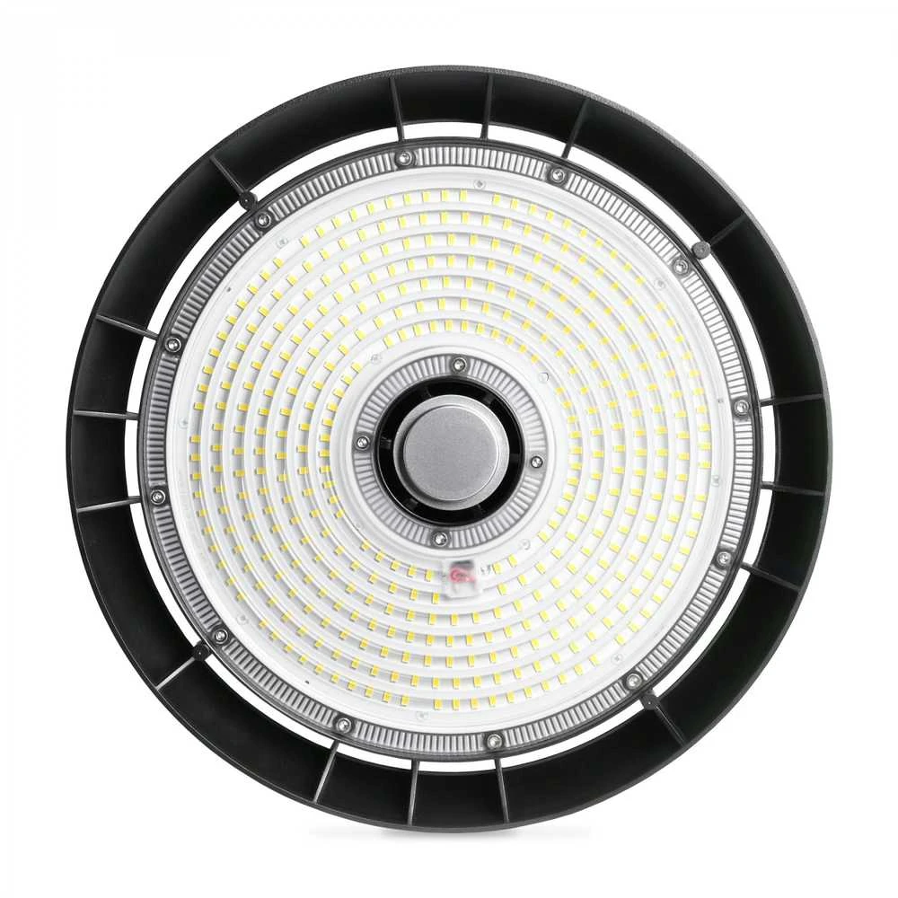 Pramoninis High Bay šviestuvas LED 200W 36000Lm 5000K IP65, VIDEX VL-HB01-2005B – Masyvus aliuminio radiatorius aušinimui