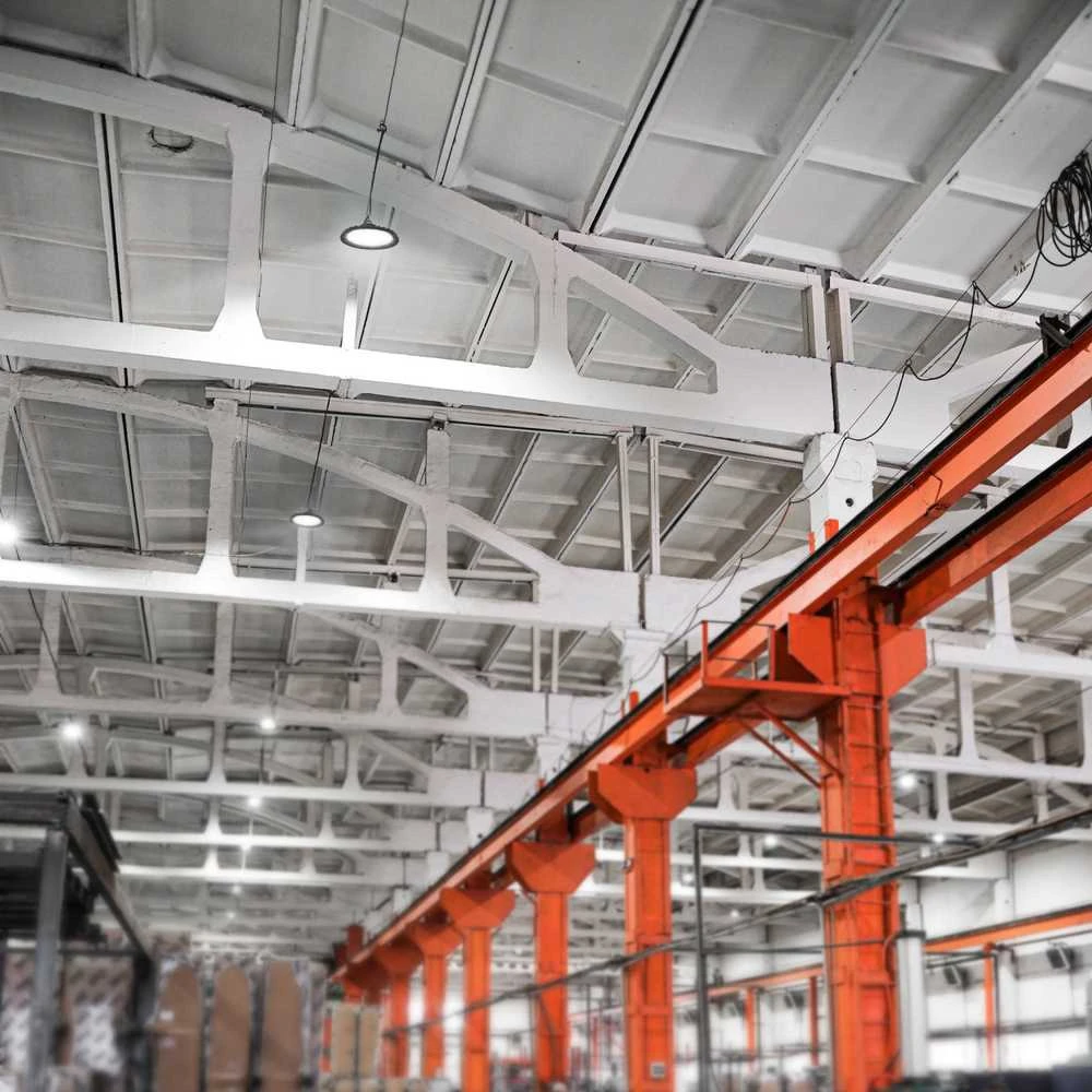 Pramoninis High Bay šviestuvas LED 200W 36000Lm 5000K IP65, VIDEX VL-HB01-2005B – Masyvus aliuminio radiatorius aušinimui