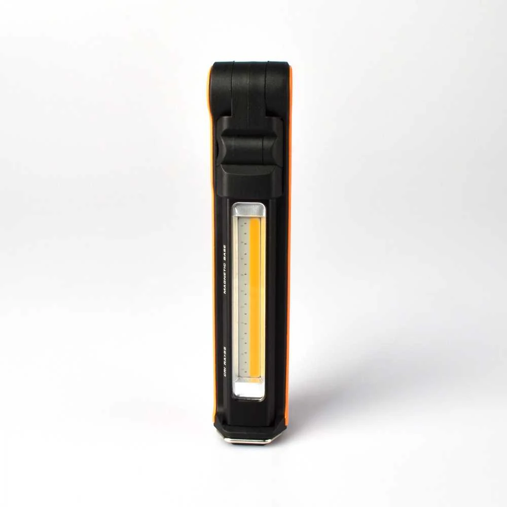 Darbinis LED žibintuvėlis CREE XTE 5W + COB 10W, 400Lm 4000K/6500K, Li-ion 18650 2200mAh, VIDEX VLF-M044UV – UV šviesos režimas freono nuotėkių diagnostikai