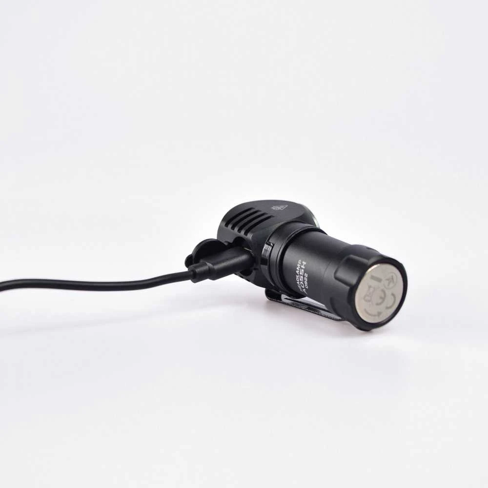 Įkraunamas kampinis LED žibintuvėlis Luminus SST20 10W, 600Lm 5700K, Li-ion 16340 800mAh (keičiamas į CR123A), VIDEX VLF-A055H – Šoninė šviesa, magnetinis pagrindas