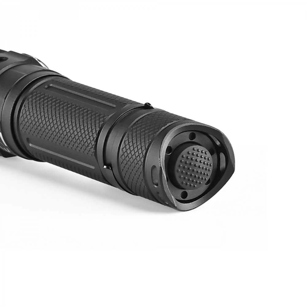 Įkraunamas kišeninis LED žibintuvėlis Luminus SST40 20W, 1500Lm 5000K, Li-ion 21700 4000mAh, VIDEX VLF-A231Z – Optinis priartinimas ir taktinis galinis mygtukas