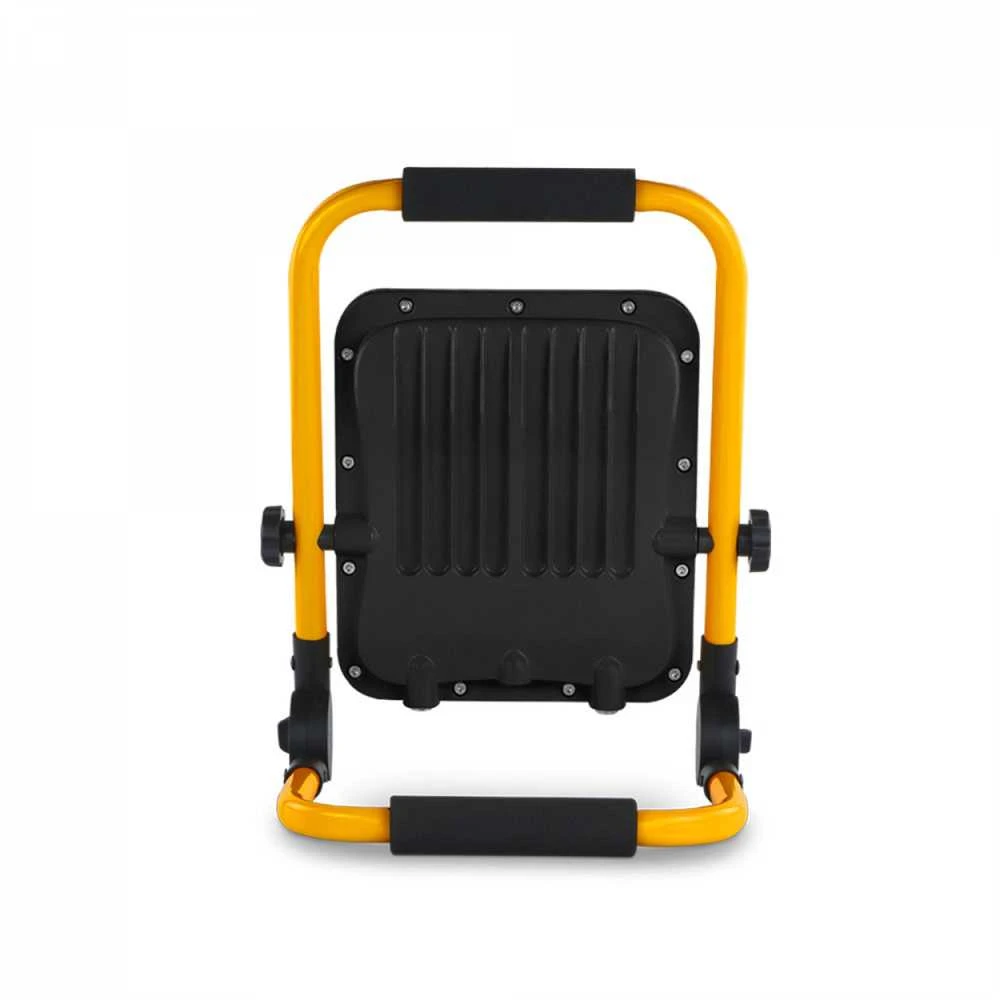 Nešiojamas įkraunamas LED prožektorius 50Wh 1600Lm 5000K IP65 Li-ion 10000 mAh, VIDEX VL-F2A-505 – Autonominis veikimas ir patvarumas statybvietėse