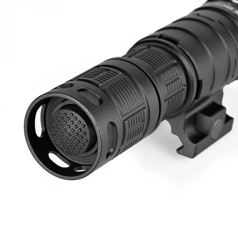 Taktinis LED žibintuvėlis Luminus SST40 10W, Balta/Raudona šviesa, Priartinimas, 1000Lm 5000K, Li-ion 18650 2200mAh, VIDEX VLF-AT366 – Ginklo laikiklis