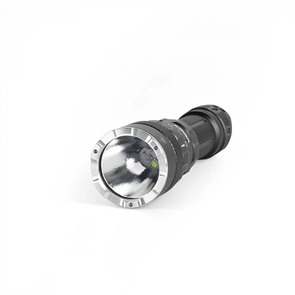 Taktinis LED ž žibintuvėlis Luminus SST40 20W, Raudona/Žalia šviesa, 2000Lm 5000K, Li-ion 21700 4000mAh, VIDEX VLF-AT255RG – Įmontuotos spalvotos šviesos