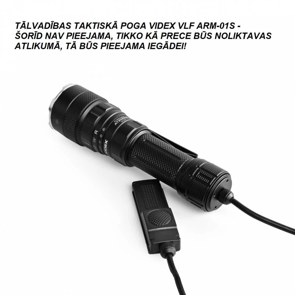 Taktinis LED ž žibintuvėlis Luminus SST40 20W, Raudona/Žalia šviesa, 2000Lm 5000K, Li-ion 21700 4000mAh, VIDEX VLF-AT255RG – Įmontuotos spalvotos šviesos