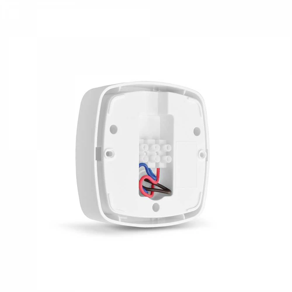 Judesio ir šviesos sensorius PIR 2-8m 10sec-7min 10-2000lx 360° IP54, VIDEX VL-SPC24W | baltas – Judesio aptikimas iki 2-8m atstumu ir platus 360° veikimo kampas