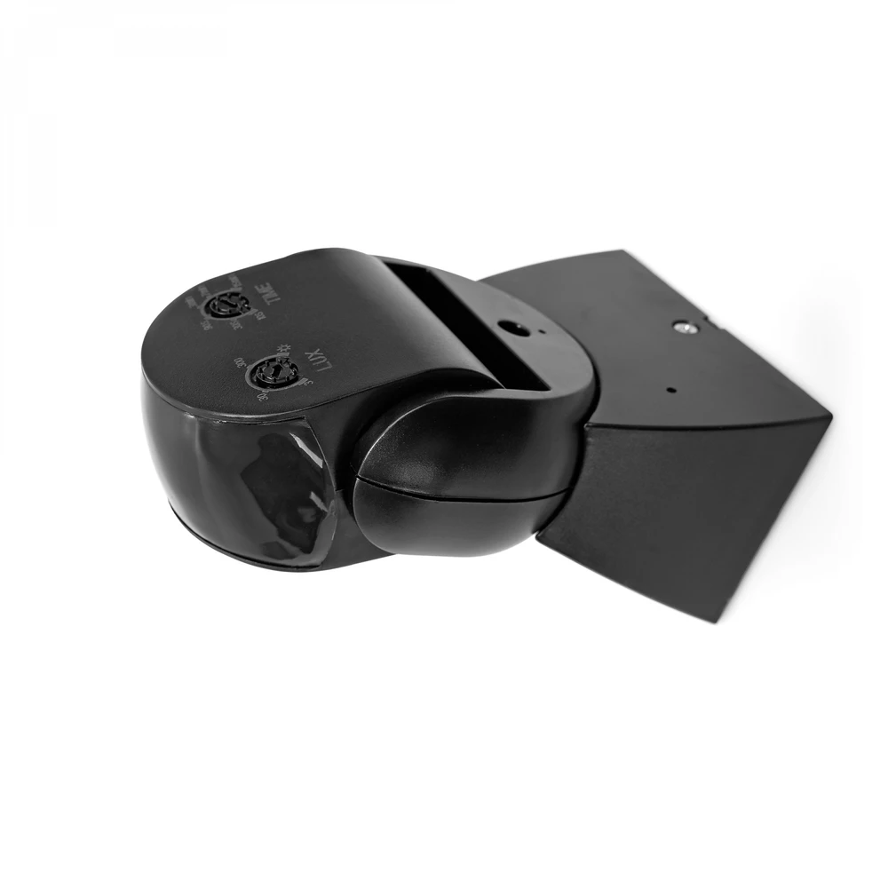Judesio ir šviesos sensorius PIR 12m 10sec-15min 3-2000lx 160° IP65, VIDEX VL-SPW15B | juodas – Judesio aptikimas iki 12m atstumu ir platus 160° veikimo kampas