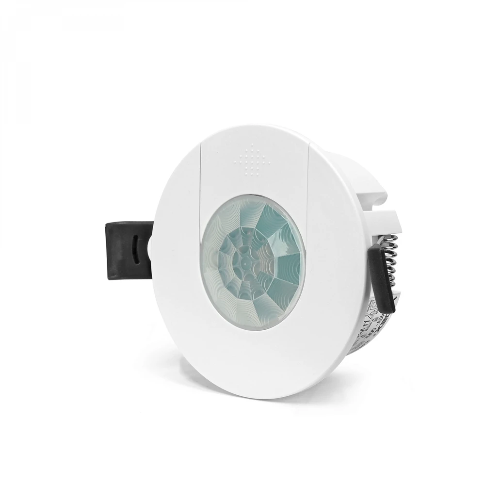 Judesio ir šviesos sensorius PIR 8m 10sec-15min 3-2000lx 360° IP20, VIDEX VL-SPR41W | baltas – Judesio aptikimas iki 8m atstumu ir platus 360° veikimo kampas