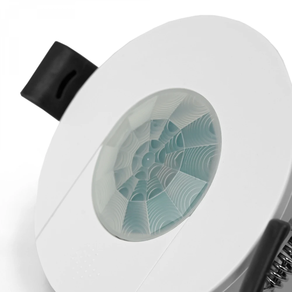 Judesio ir šviesos sensorius PIR 8m 10sec-15min 3-2000lx 360° IP20, VIDEX VL-SPR41W | baltas – Judesio aptikimas iki 8m atstumu ir platus 360° veikimo kampas