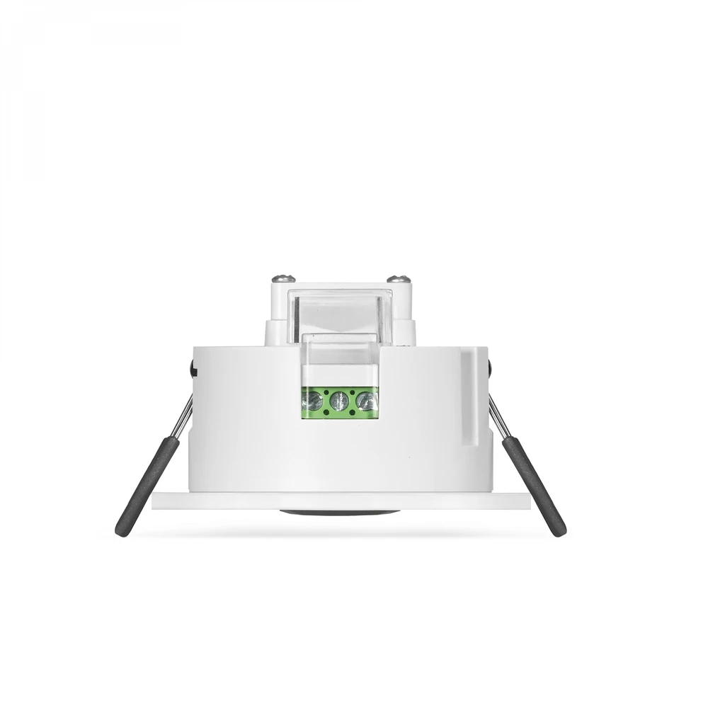 Judesio ir šviesos sensorius PIR 8m 10sec-15min 3-2000lx 360° IP20, VIDEX VL-SPR41W | baltas – Judesio aptikimas iki 8m atstumu ir platus 360° veikimo kampas
