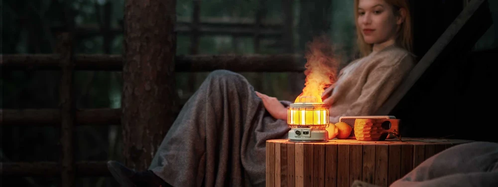 „Flextail Max Lantern“ drėkintuvas stovyklavimui