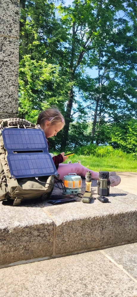 „Flextail Max Lantern“ drėkintuvas stovyklavimui