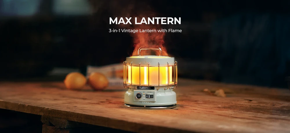 „Flextail Max Lantern“ drėkintuvas stovyklavimui