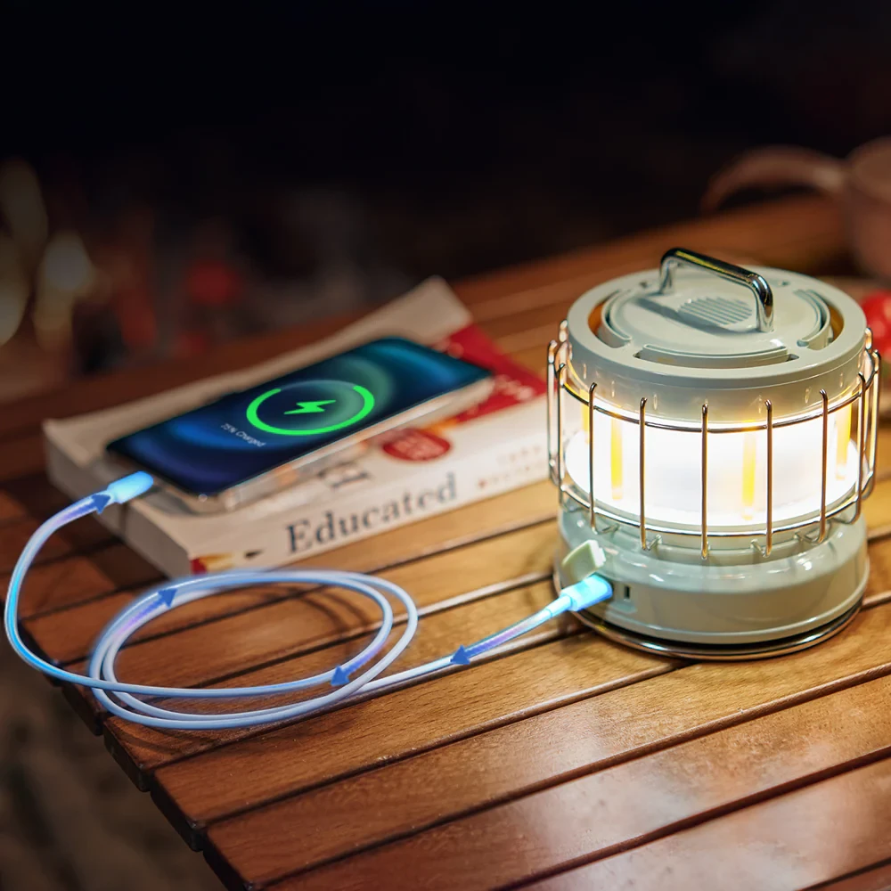 „Flextail Max Lantern“ drėkintuvas stovyklavimui